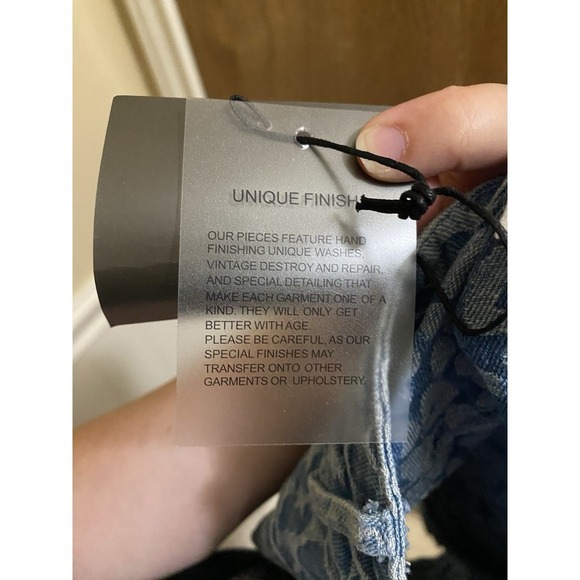 Lelis Leopard Print Frayed Hem Denim Mini Skirt Small 100% Cotton New With Tags - Picture 8 of 10